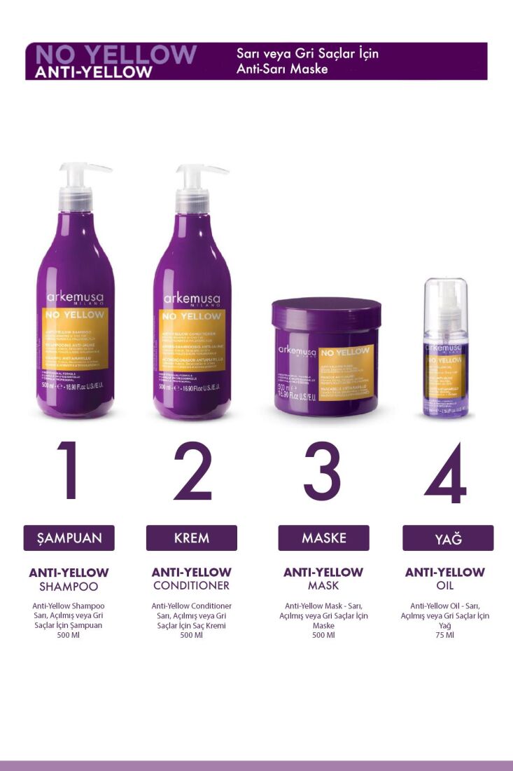 Anti-Yellow Mask 500ml - 2