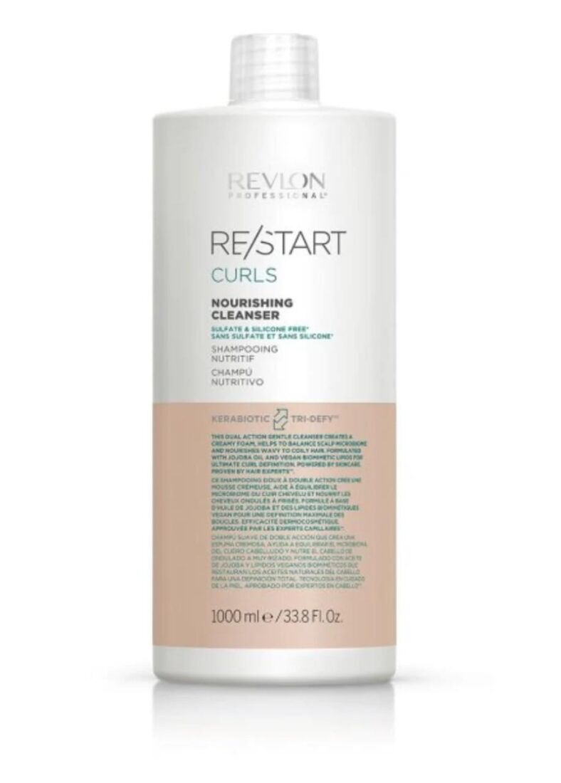 RESTART CURLS NOURISHING CLEANSER 1000ml - 1
